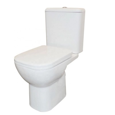 European standard Italian uk style sanitary ware p trap pack ce rimless square shape wras wc toilet