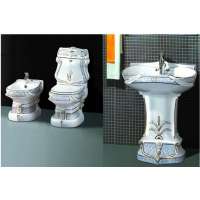 Foshan good quality ceramic golden toilet (0001-1)