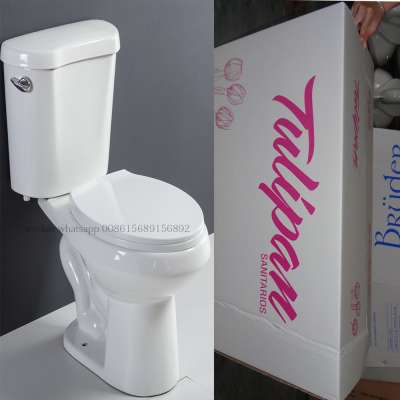 SR-173AT Comfort Height Two Piece Elongated 1.6 gpf Toilet with Classic Design, White 008615689156892