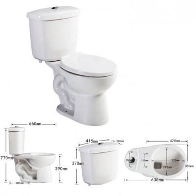 Dual Flush Competitive Price Wash Basin Toilet Stand Pakistan