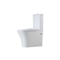 Water Saving Double Flush Floor Mounted Siphonic Toilet Bowl